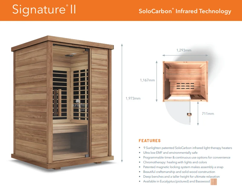 Sunlighten Signature Infrared Sauna