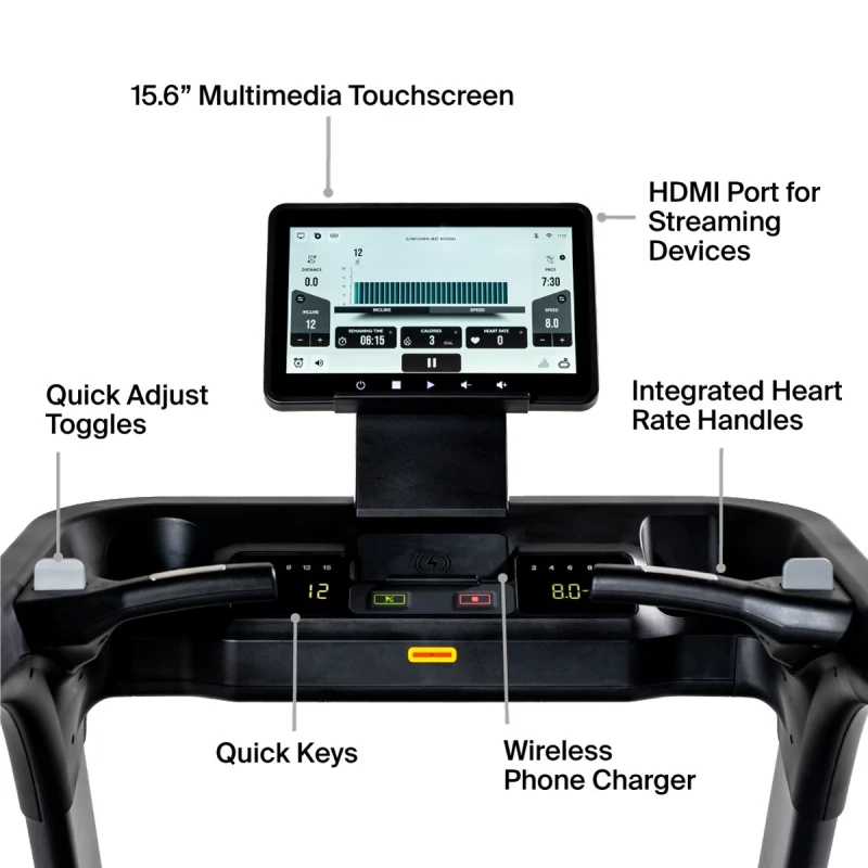 Inspire Fitness T7S Treadmill W/15.6" LED Touchscreen