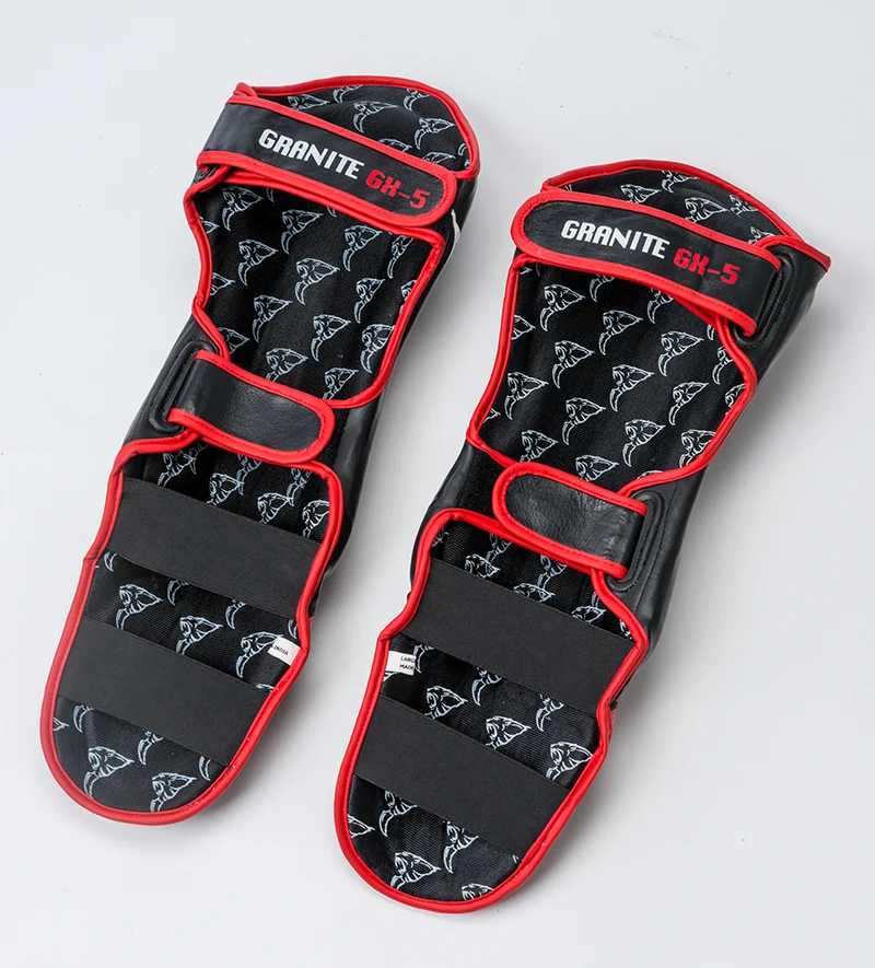 Carbon Claw Granite Thai Shin Guard - Syn / Leather