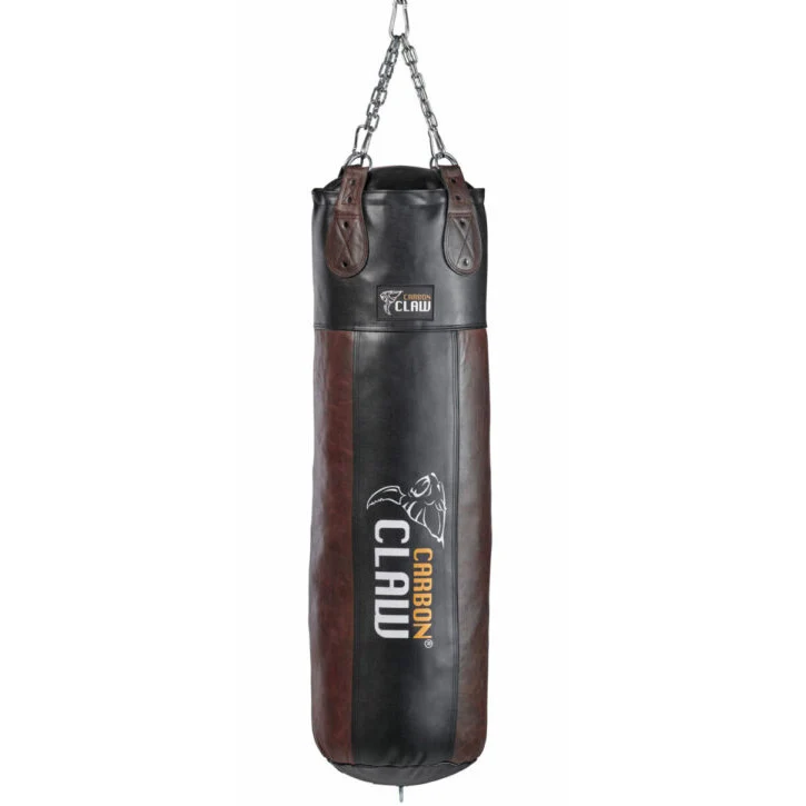 Carbon Claw Recoil Leather Punchbag 4ft x 14" - 35kg