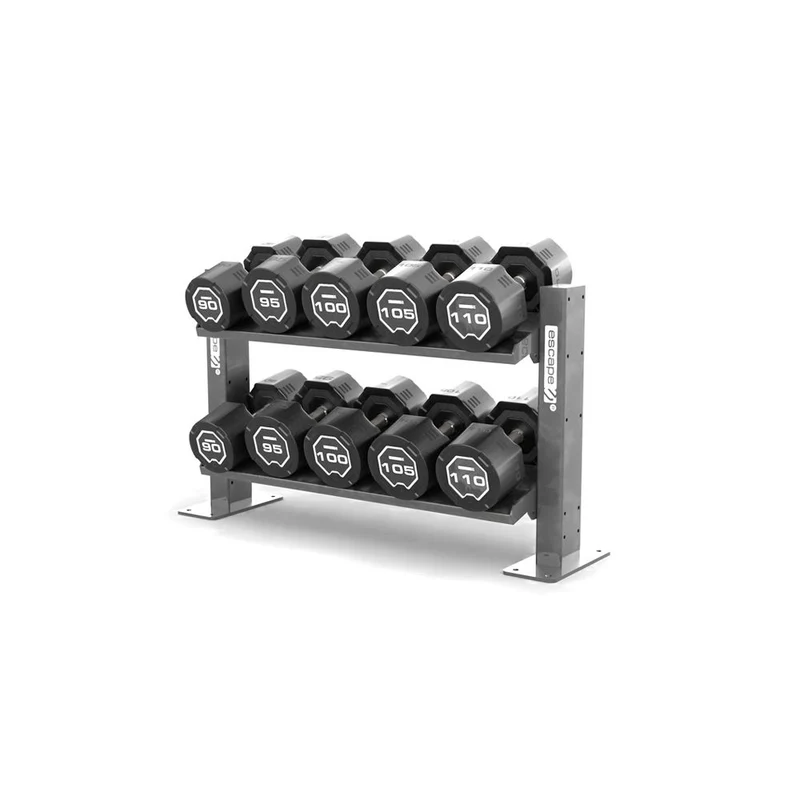 Escape Fitness Octagon Dumbbell Racks.