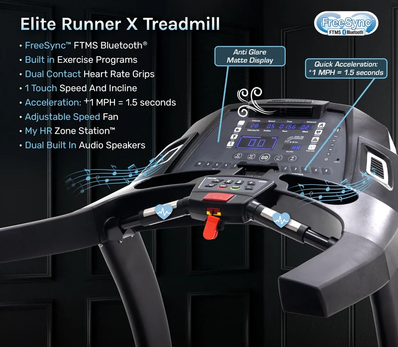3G Cardio Elite Runner X Treadmill
