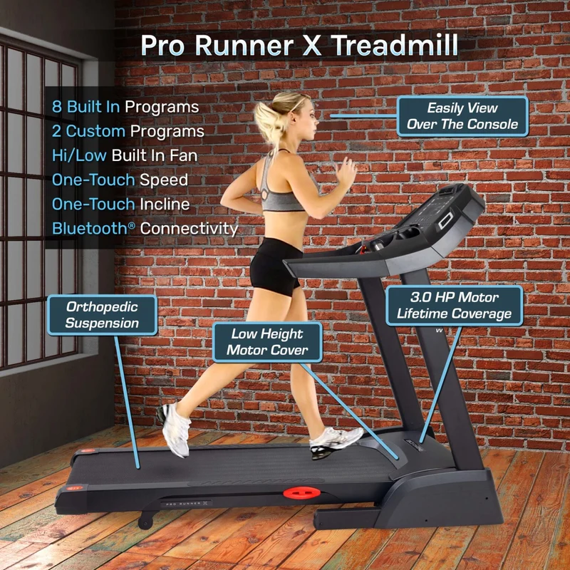 3G Cardio Pro Runner X Treadmill
