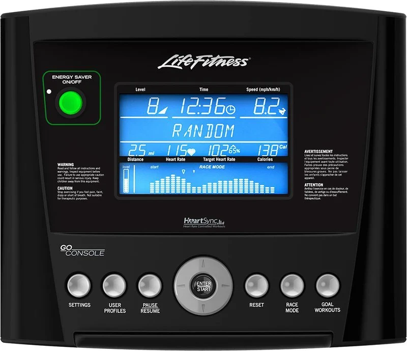 Life Fitness RS3 Lifecycle Exercise Bike with Go Console