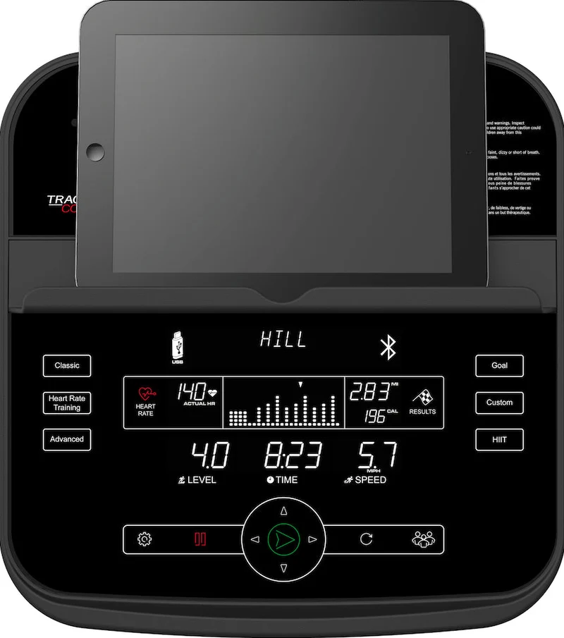 Life Fitness C1 Upright Bike with Track Connect 2.0 Console