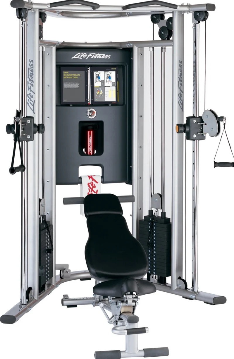Life Fitness G7 Cable Motion Gym With Bench