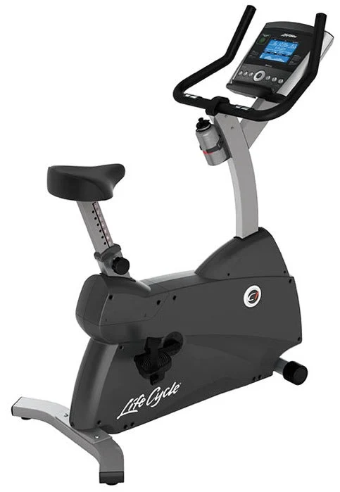 Life Fitness C1 Upright Bike with Go Console