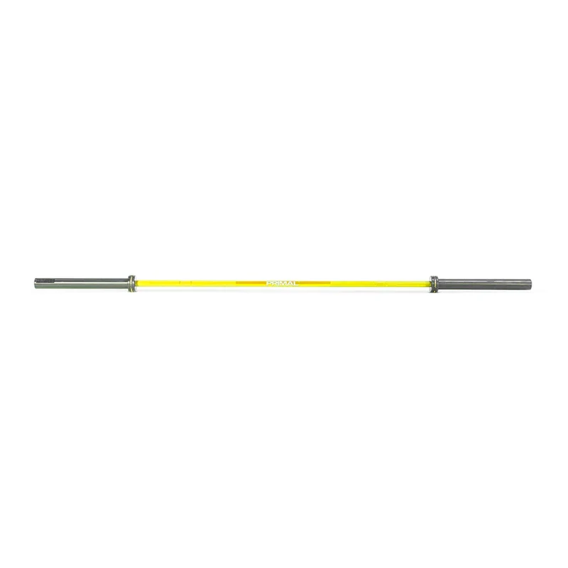 Primal Pro Series 8 Needle Dual Knurl 20kg Olympic Bar - Teflon Coating