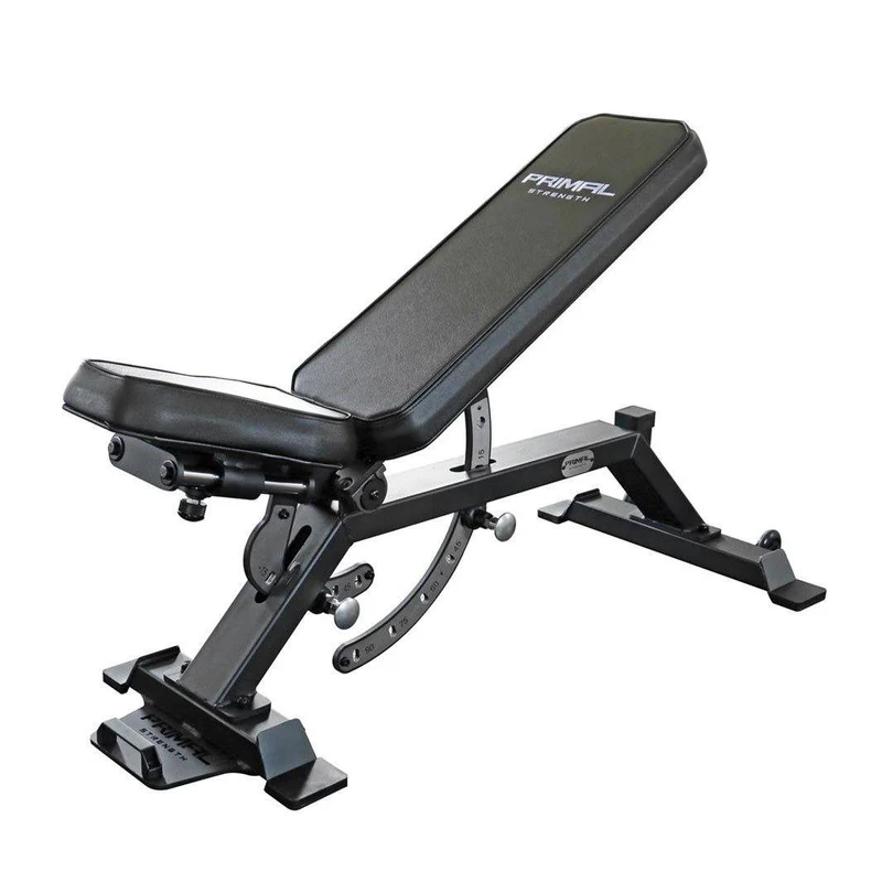 Primal Strength Monster Series Adjustable Bench - Matte Black