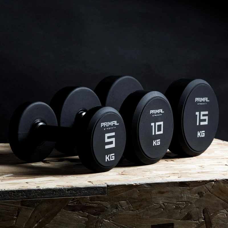 Primal Strength Urethane Dumbbell Set 2-10kg (10 Pairs)