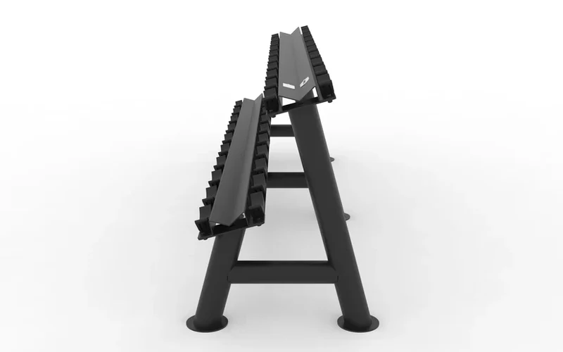 Primal Performance Series 10 Pair Dumbbell Rack with Saddles