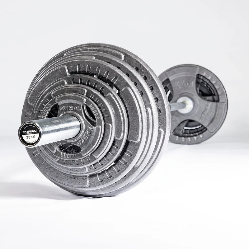 Primal Personal Series 100kg Cast Iron Olympic Weight Kit