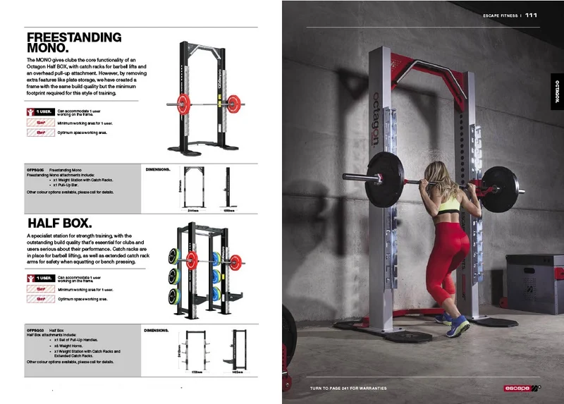 Escape Fitness Octagon Freestanding MONO