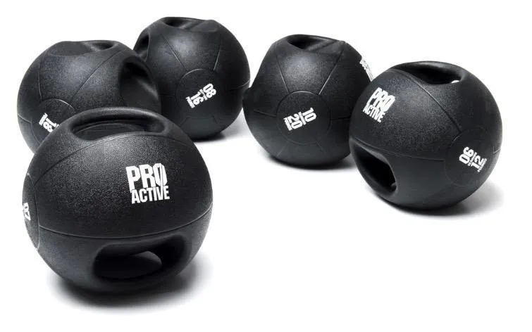 Pro-active Double Grip Medicine Balls