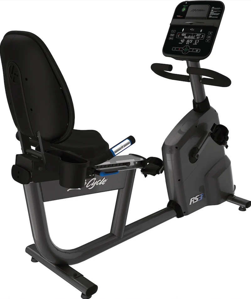 Life Fitness RS3 Recumbent Bike with Track Connect 2.0 Console