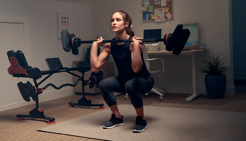 Bowflex Selectorised Barbell and Curlbar 36 kg