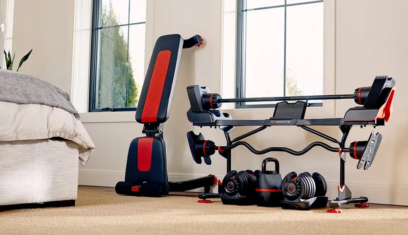 Bowflex Selectorised Barbell and Curlbar 36 kg