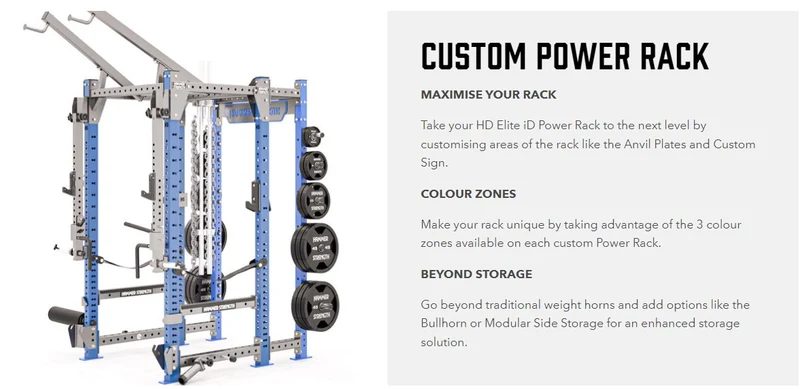 HD Elite ID Standard Power Rack
