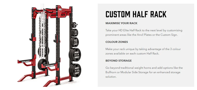 HD Elite ID Standard Half Rack