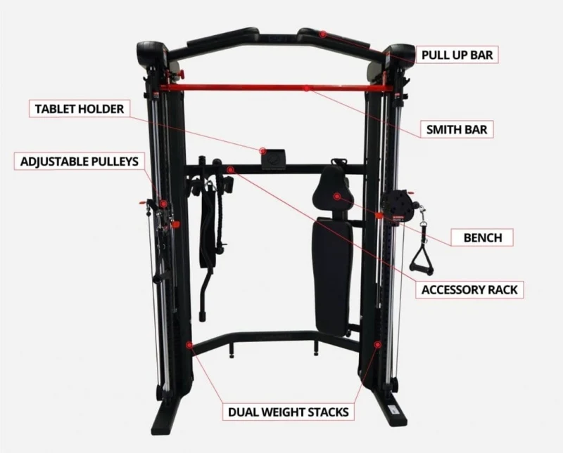 Inspire SF3 Smith Functional Trainer