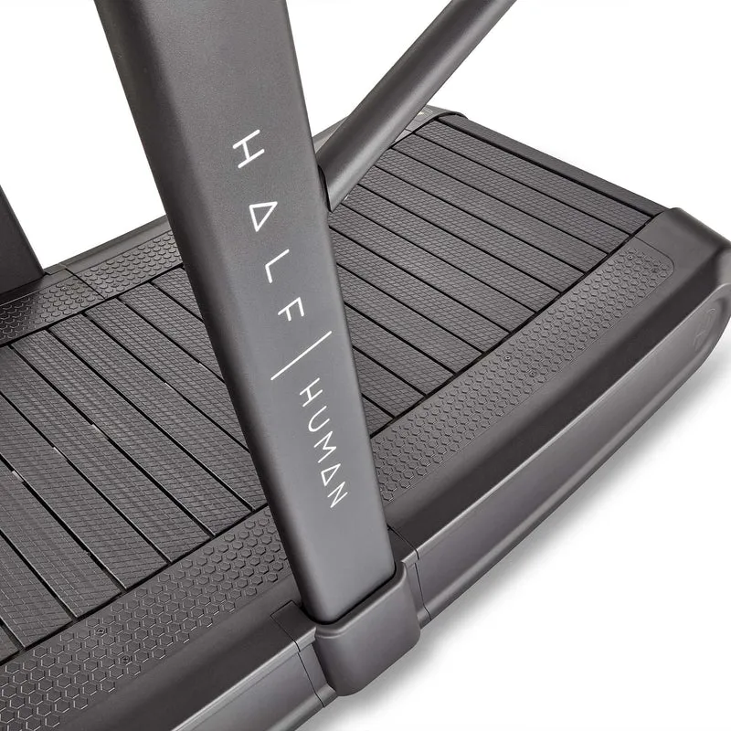 Half Human Curved Non-Motorised Treadmill