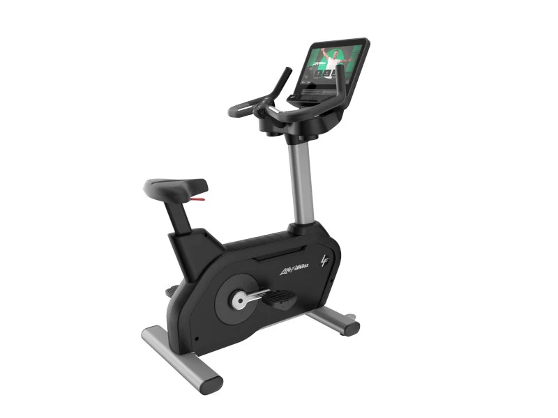 Life Fitness Integrity + Lifecycle Upright Bike with SE4HD Console