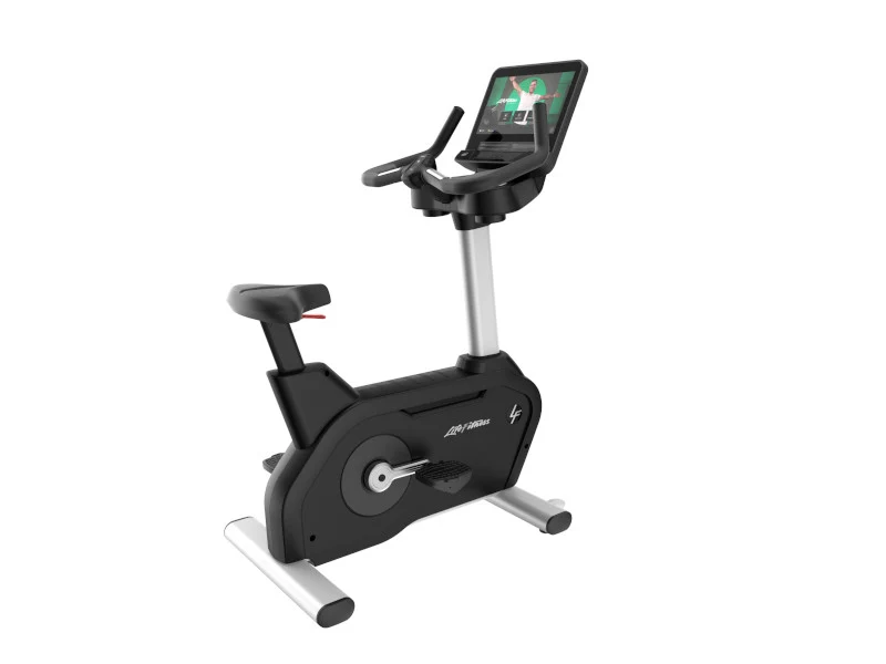 Life Fitness Integrity + Lifecycle Upright Bike with SE4HD Console