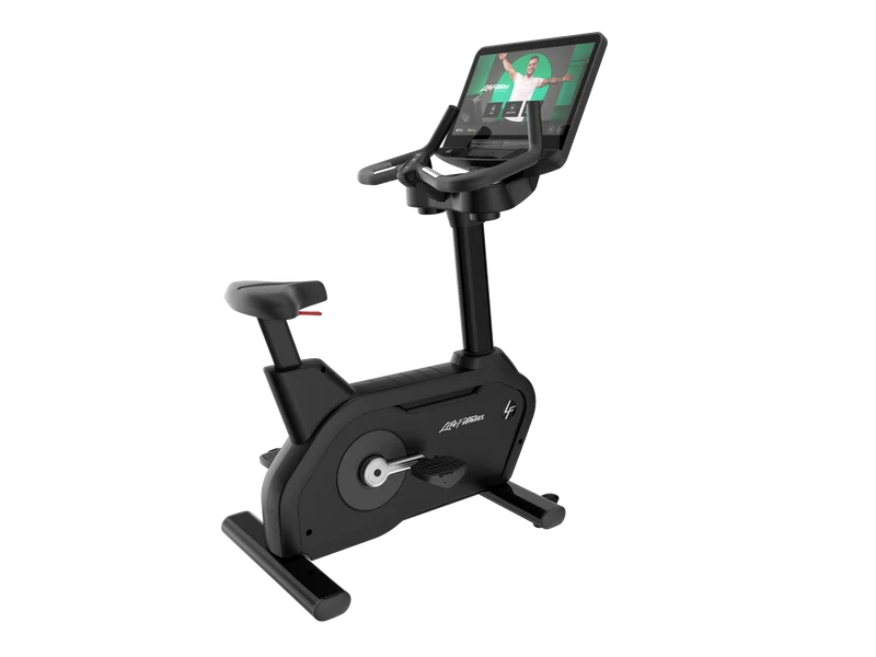 Life Fitness Integrity + Lifecycle Upright Bike with SE4HD Console