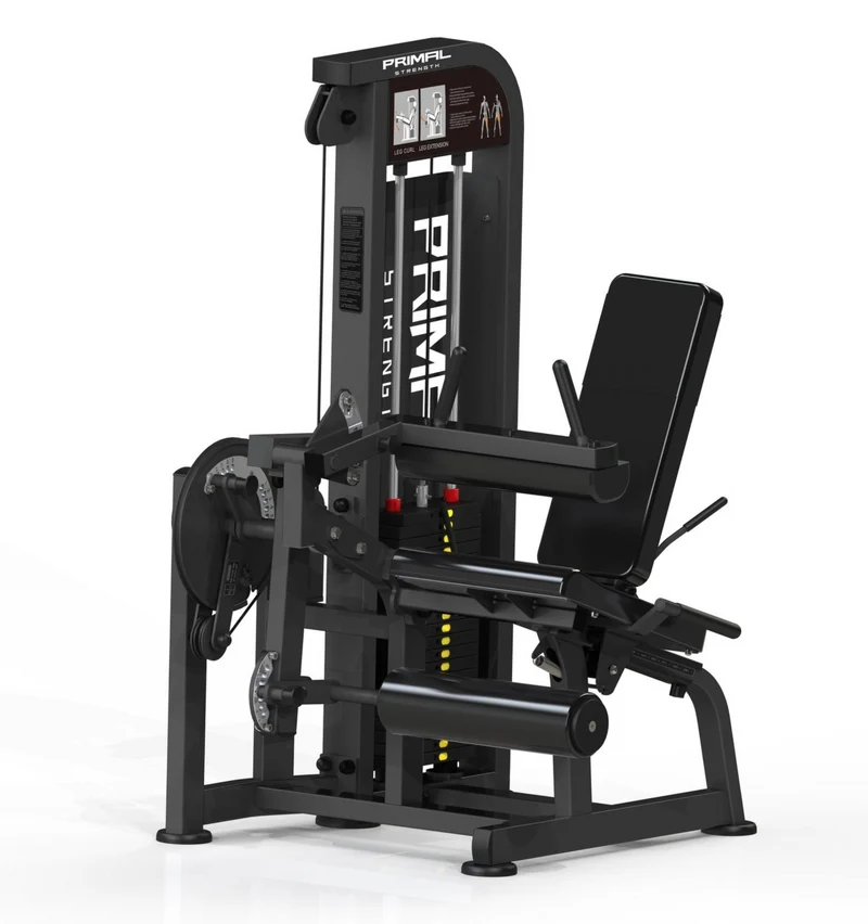 Primal Performance Series 125kg Pin-Select Dual - Seated Leg Ext/Leg Curl