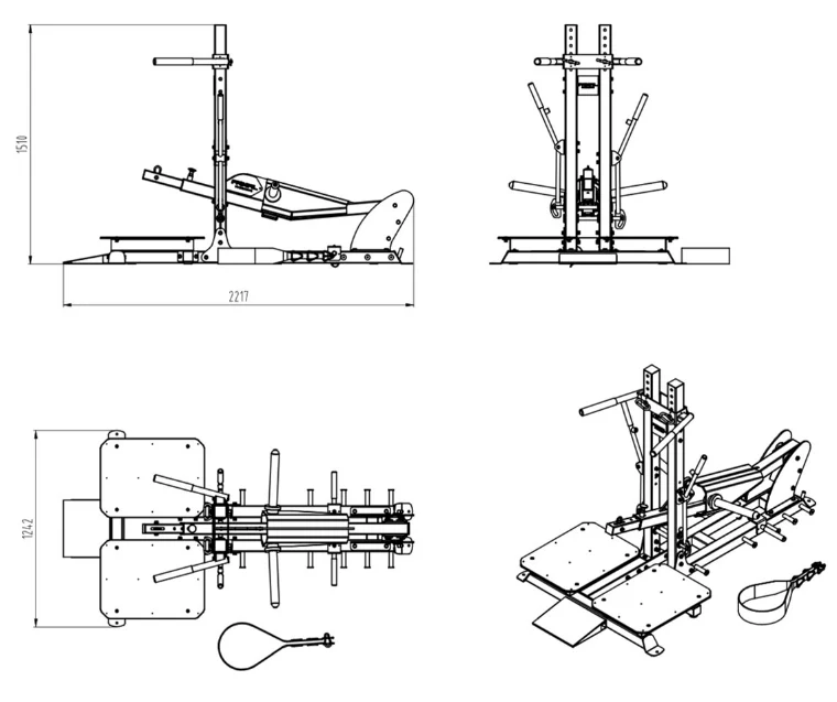 Primal Performance Series Belt Squat Machine