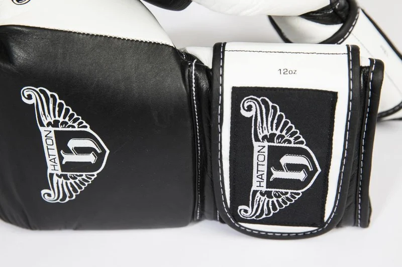 Hatton Pro Leather Velcro Gloves (Up to 16oz)