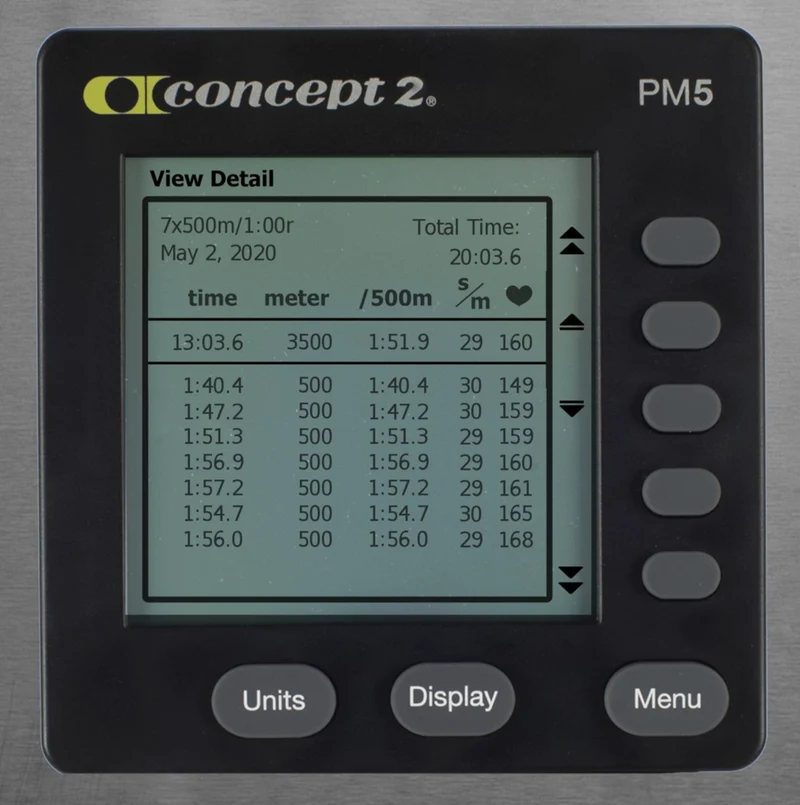 Concept2 Model D Rower with PM5 Monitor (RowErg)