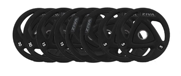 ZIVA ZVO Urethane Grip Disc - 100kg Set