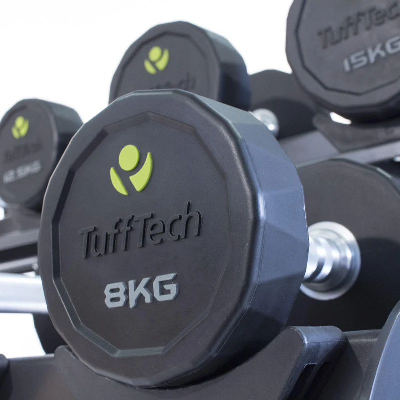 Physical Company 10 Pair Horizontal Dumbbell Saddle Rack (Empty)