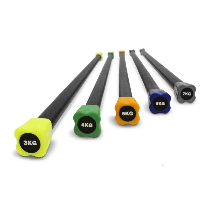Physical Company Upright Strength Bar Rack with 30 Strength Bars