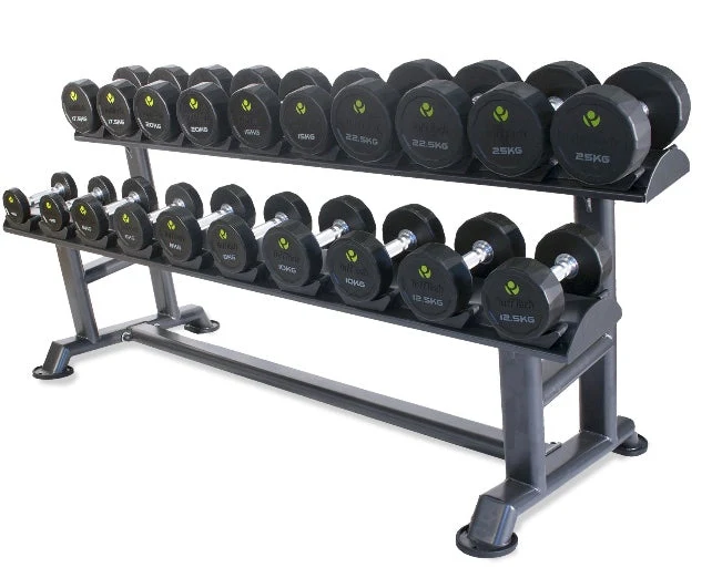 Physical Company PU Dumbbell Sets With Saddle Racks