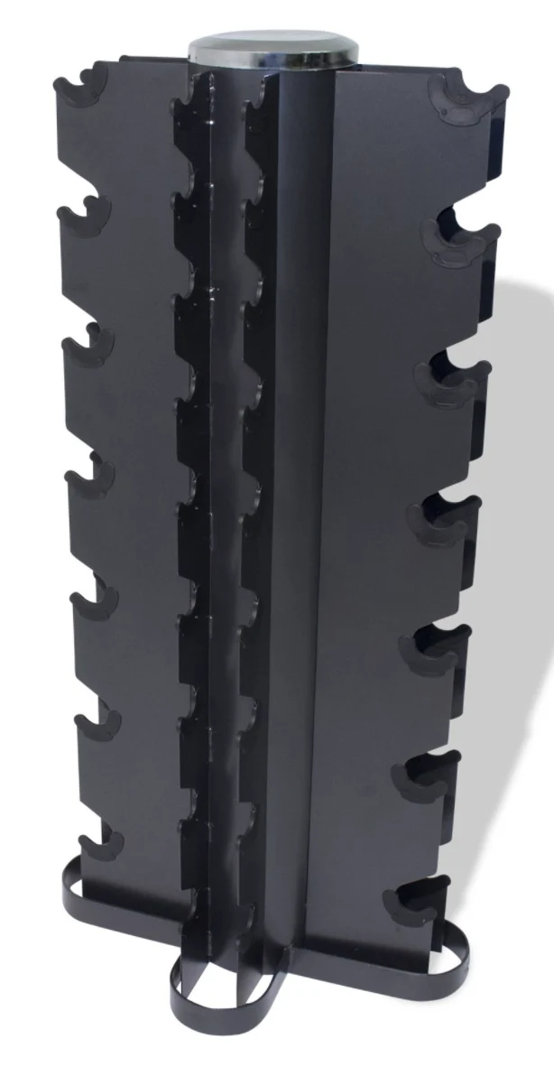 PHYSICAL 16 PAIR VERTICAL DUMBBELL RACK (EMPTY)