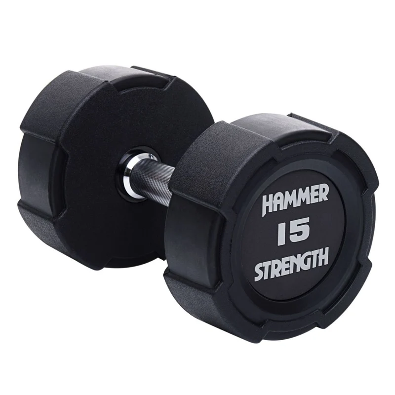 Hammer Strength Premium Rubber Dumbbells - Pairs