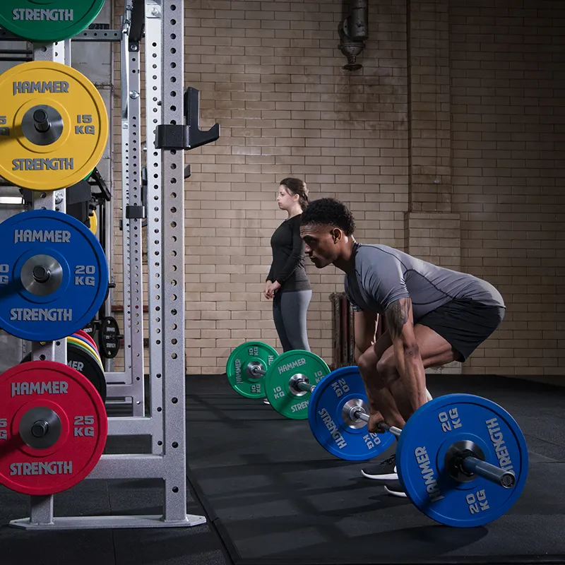 Hammer Strength Urethane Bumper Plate Set - 150kg