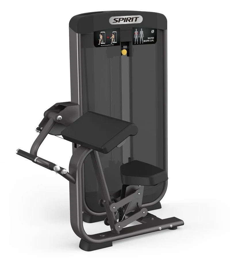 Spirit 35 Pin Select Seated Bicep Curl Machine