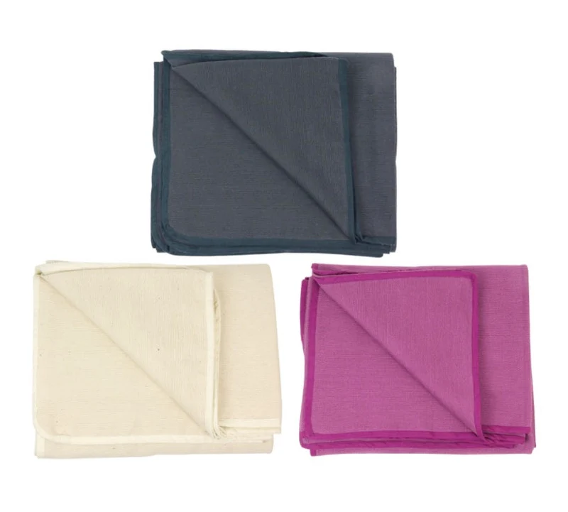 Yoga Mad Hand Woven Cotton Yoga 'Seamless' Blanket