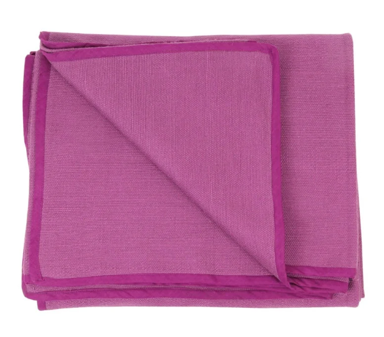 Yoga Mad Hand Woven Cotton Yoga 'Seamless' Blanket