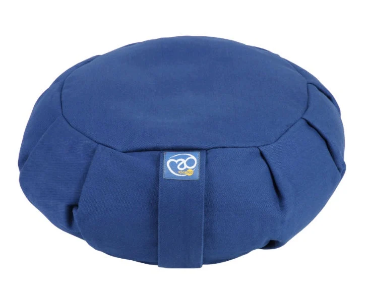 Yoga Mad Pleated Round Zafu Meditation Cushion