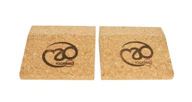 Yoga Mad Mini Cork Yoga Wedge - Pair