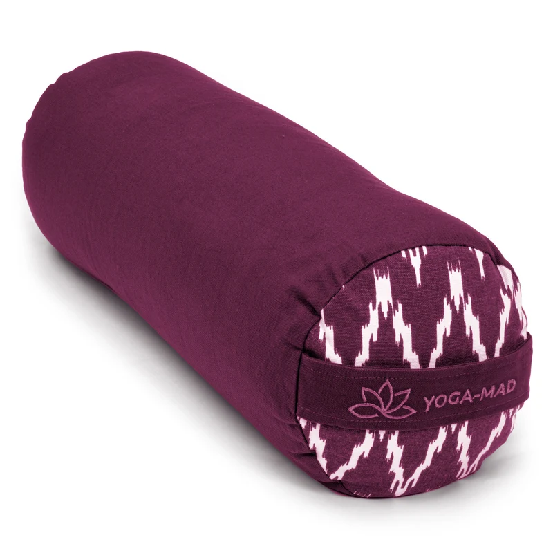Fitness Mad Patterned Buckwheat Yoga Bolster