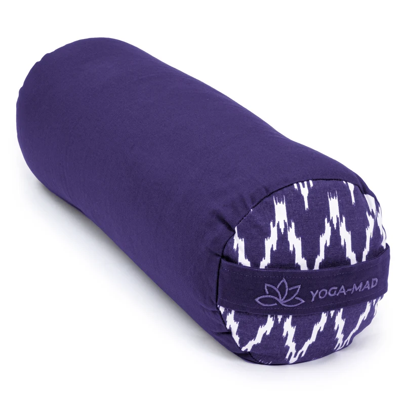 Fitness Mad Patterned Buckwheat Yoga Bolster