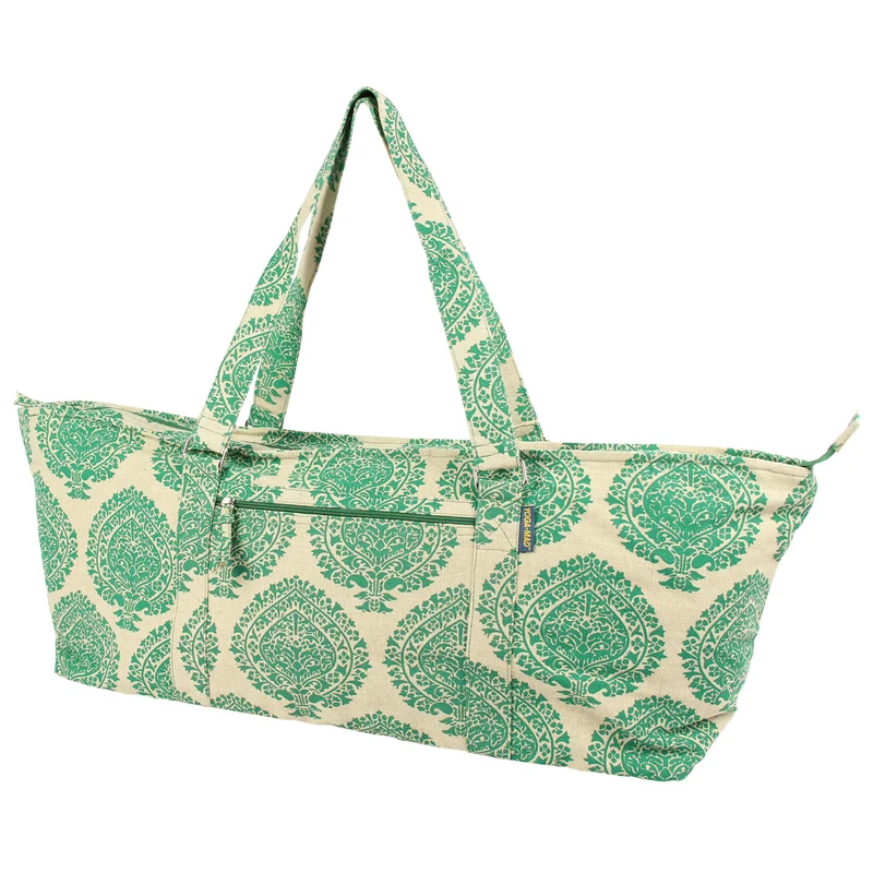 Palmette Leaf Yoga Kit Bag