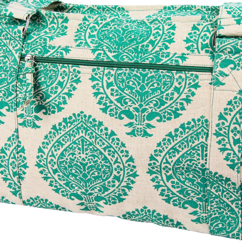 Palmette Leaf Yoga Kit Bag