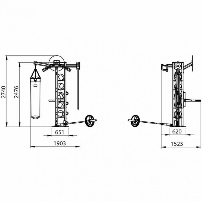 Exigo Solo X1 Functional Tower
