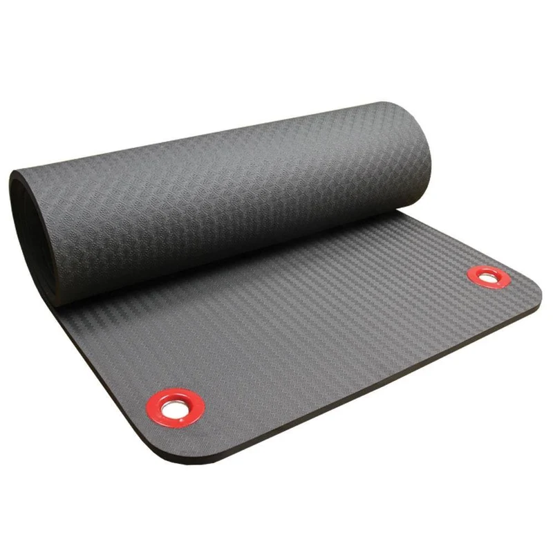 Fitness Mad Align-Pilates Studio Mat 10 mm with Eyelets